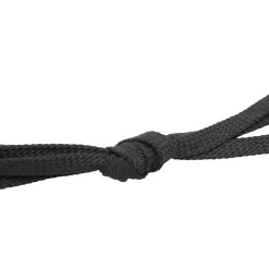 Lacci piatti neri 90 cm Silver