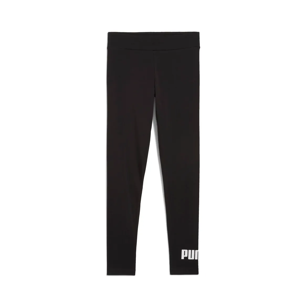 Leggins sportivi neri da Bambina e Ragazza con logo bianco Puma Ess