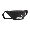 Marsupio sportivo nero con tasche e logo Puma Phase