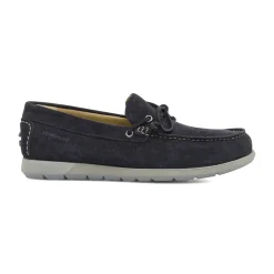 Mocassini blu da Uomo effetto scamosciato suola Extralight Lumberjack
