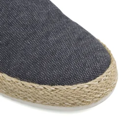 Mocassini in tela da Uomo blu stile espadrillas Riflessi Urbani