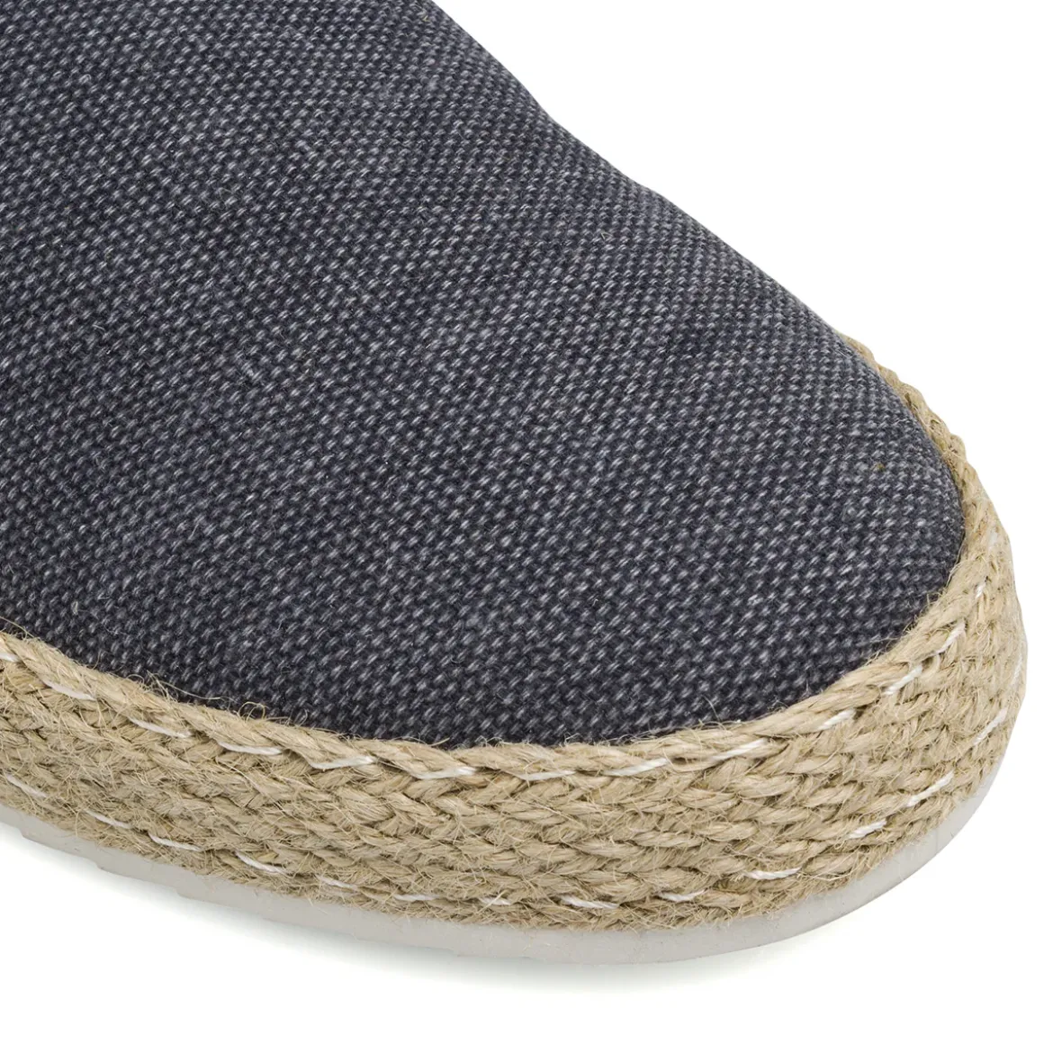 Mocassini in tela da Uomo blu stile espadrillas Riflessi Urbani