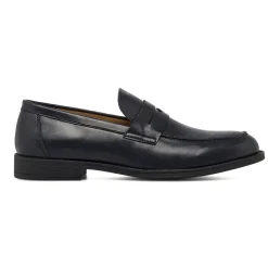 Mocassini Penny Loafer da uomo blu Riflessi Urbani