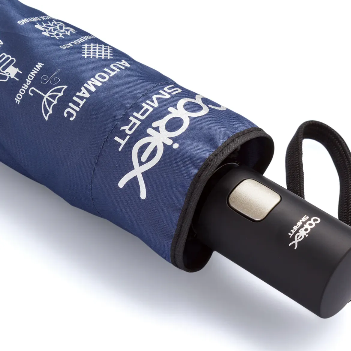 Ombrello automatico blu da Unisex Coriex Smart