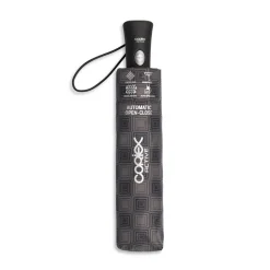 Ombrello automatico grigio a quadretti da Unisex Coriex Active