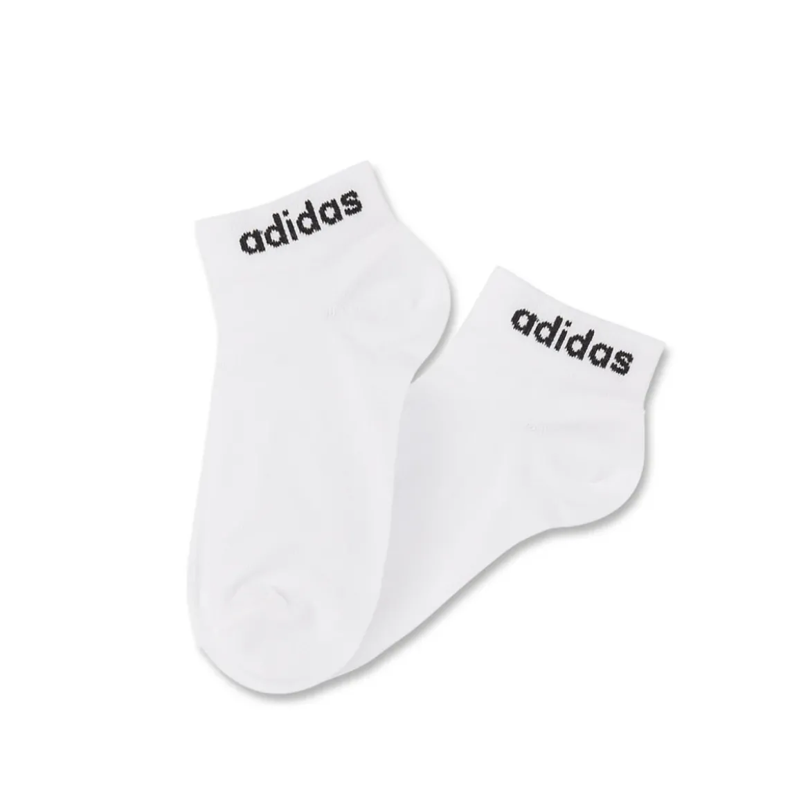 Pacco da 3 calzini bianchi adidas Thin Linear-Cut