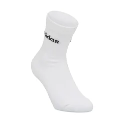 Pacco da 3 calzini bianchi da uomo adidas Thin Linear-Cut