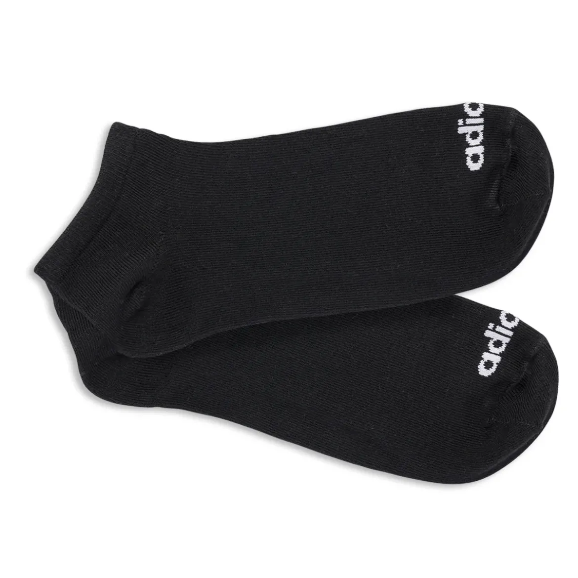 Pacco da 3 calzini bianchi, neri e grigi adidas