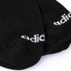 Pacco da 3 calzini neri da uomo adidas Thin Linear-Cut