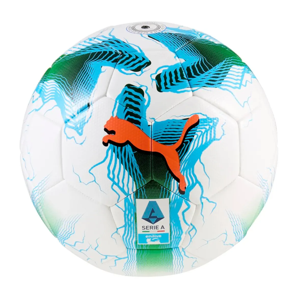 Pallone da calcio bianco misura 5 Serie A Puma Orbita