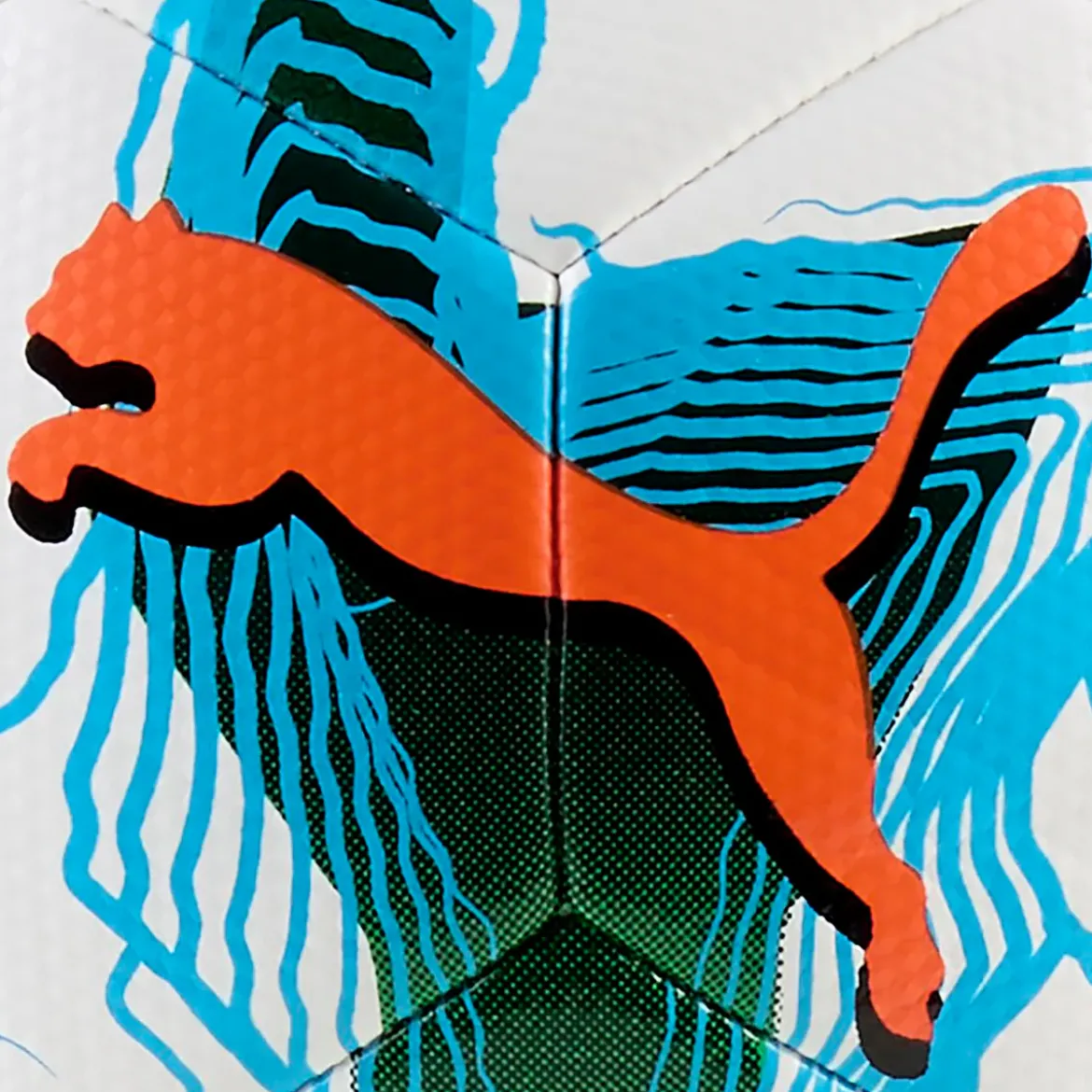 Pallone da calcio bianco misura 5 Serie A Puma Orbita