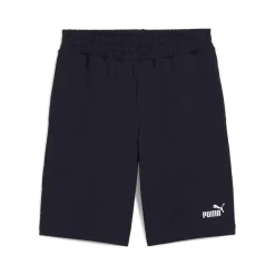 Pantaloncini shorts da uomo blu con vita elasticizzata Puma