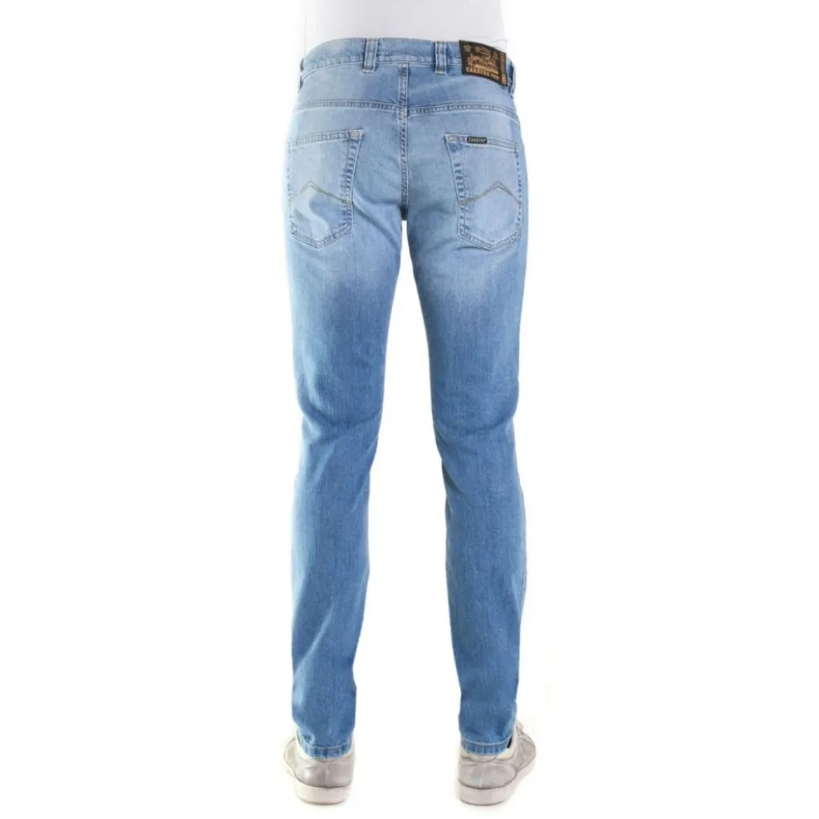 Pantaloni Jeans stretch lavaggio chiaro da uomo Carrera Jeans 717
