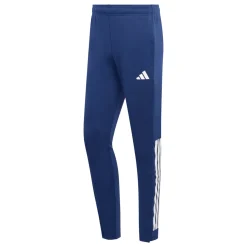 Pantaloni sportivi blu Uomo con strisce bianche e zip adidas
