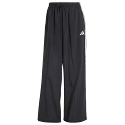 Pantaloni sportivi cargo a gamba larga da Donna neri adidas