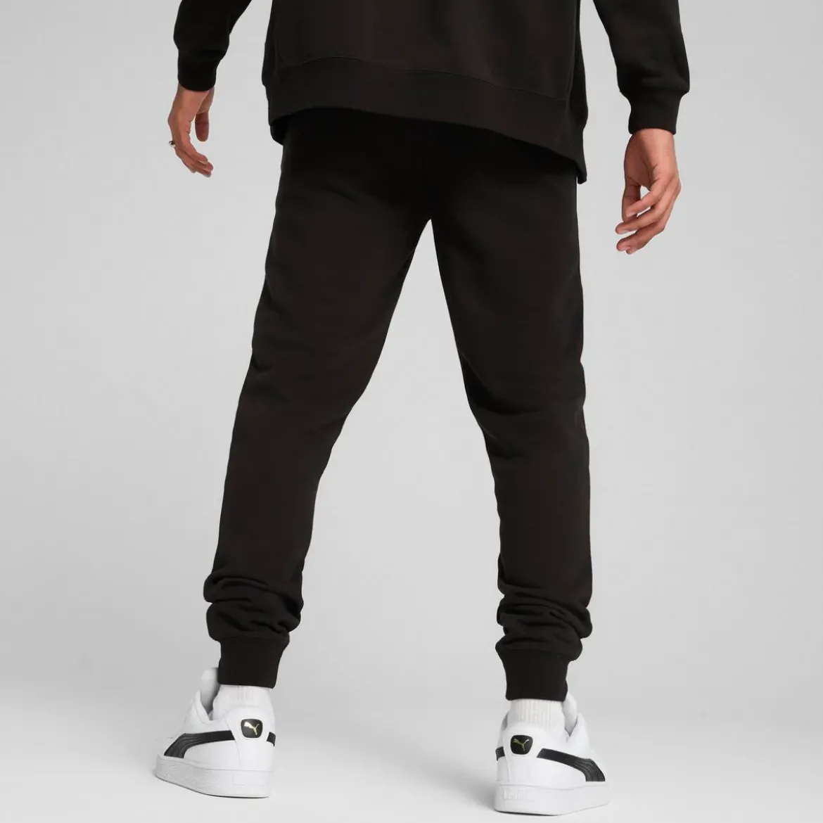 Pantaloni tuta neri da Uomo con tasche Puma