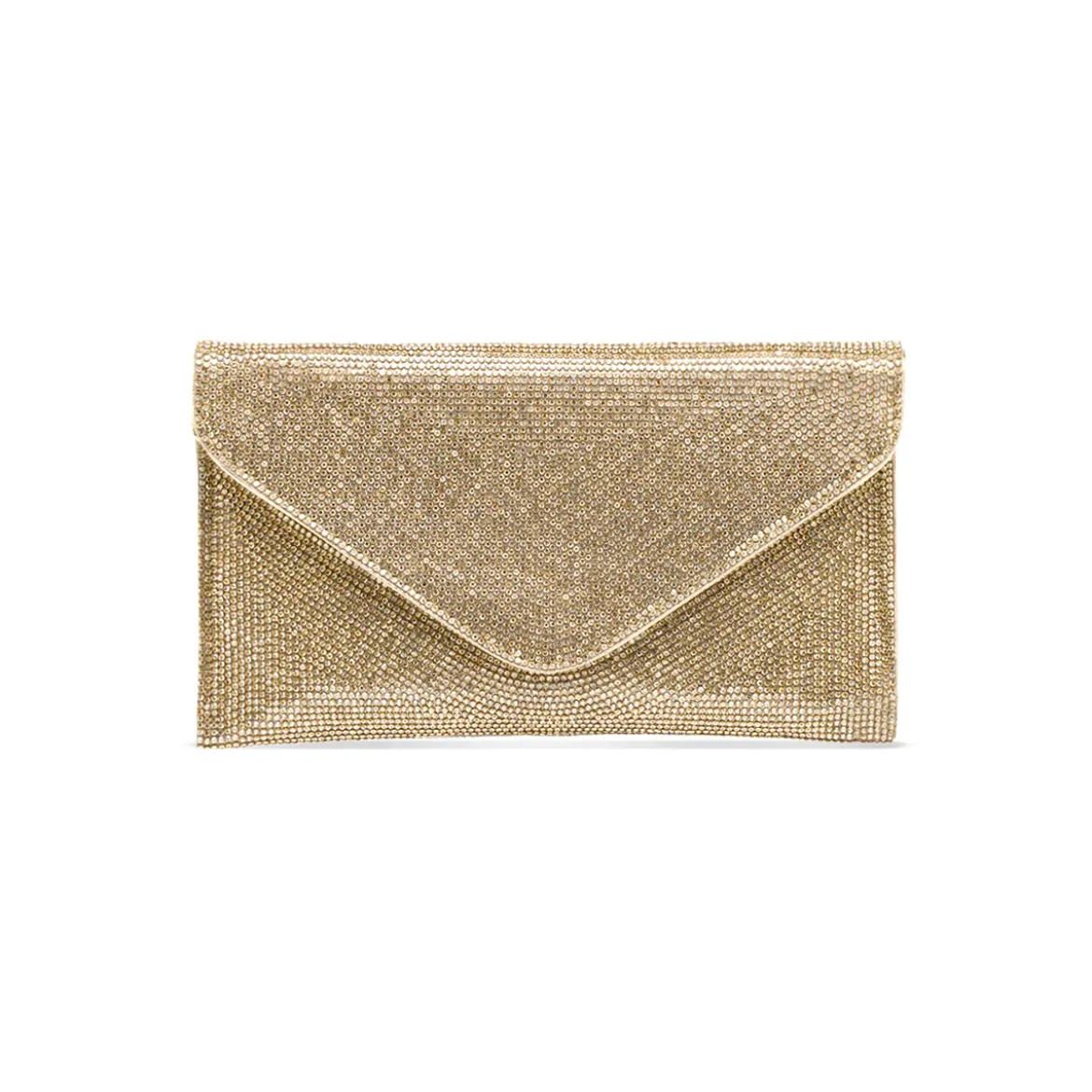 Pochette a busta Oro da Donna con strass e tracolla Lora Ferres