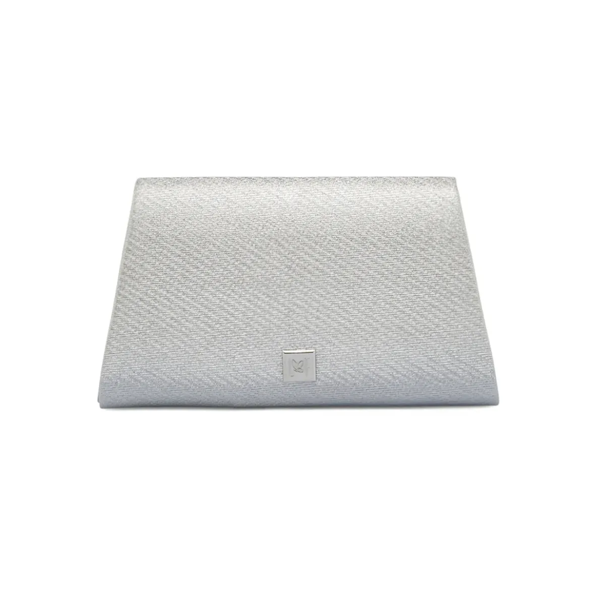 Pochette Argento glitter con tracolla removibile Lora Ferres