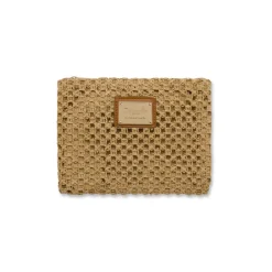 Pochette mare beige da Donna effetto paglia Camomilla Milano