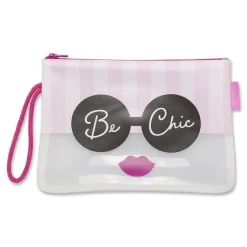 Pochette Mare Rosa Camomilla Milano Donna in Plastica Trasparente