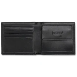 Portafogli da uomo nero Carrera Jeans con portamonete
