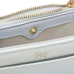 Portafoglio Azzurro da Donna con logo in metallo Lora Ferres