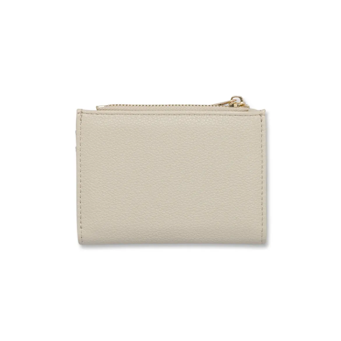 Portafoglio beige da Donna con effetto grana e taschino Lora Ferres