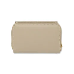 Portafoglio Beige da Donna con patta effetto intrecciato Naj Oleari