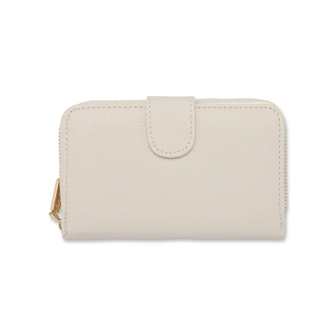 Portafoglio beige da Donna con borchie dorate Giulia Pieralli