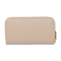 Portafoglio da Donna beige con decorazioni traforate Giulia Pieralli