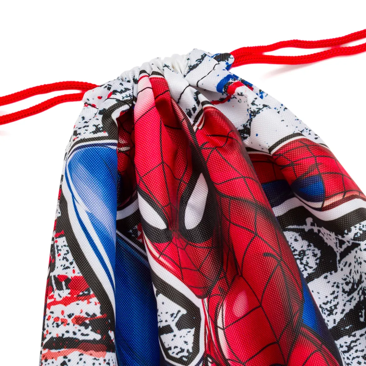Sacca Spiderman Rossa e blu con stampa Marvel dinamica