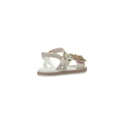 Sandali Bambina da cerimonia oro con glitter Le scarpe di Alice