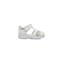 Sandali bianchi da Bambina primi passi con glitter Le scarpe di Alice
