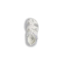 Sandali bianchi da Bambina primi passi con glitter Le scarpe di Alice