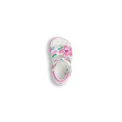 Sandali bianchi da Bambina Primi Passi con dettaglio fiore Primigi