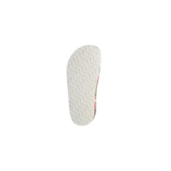Sandali bianchi da bambina Primigi con stampa colorata e farfalle