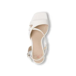 Sandali Bianchi Donna con tacco a campana 8,5 cm Swish Jeans