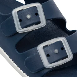 Sandali blu da Bambino in gomma con fibbie Chicco
