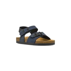 Sandali blu da Ragazzo con fantasia camouflage e fibbie Space Boy