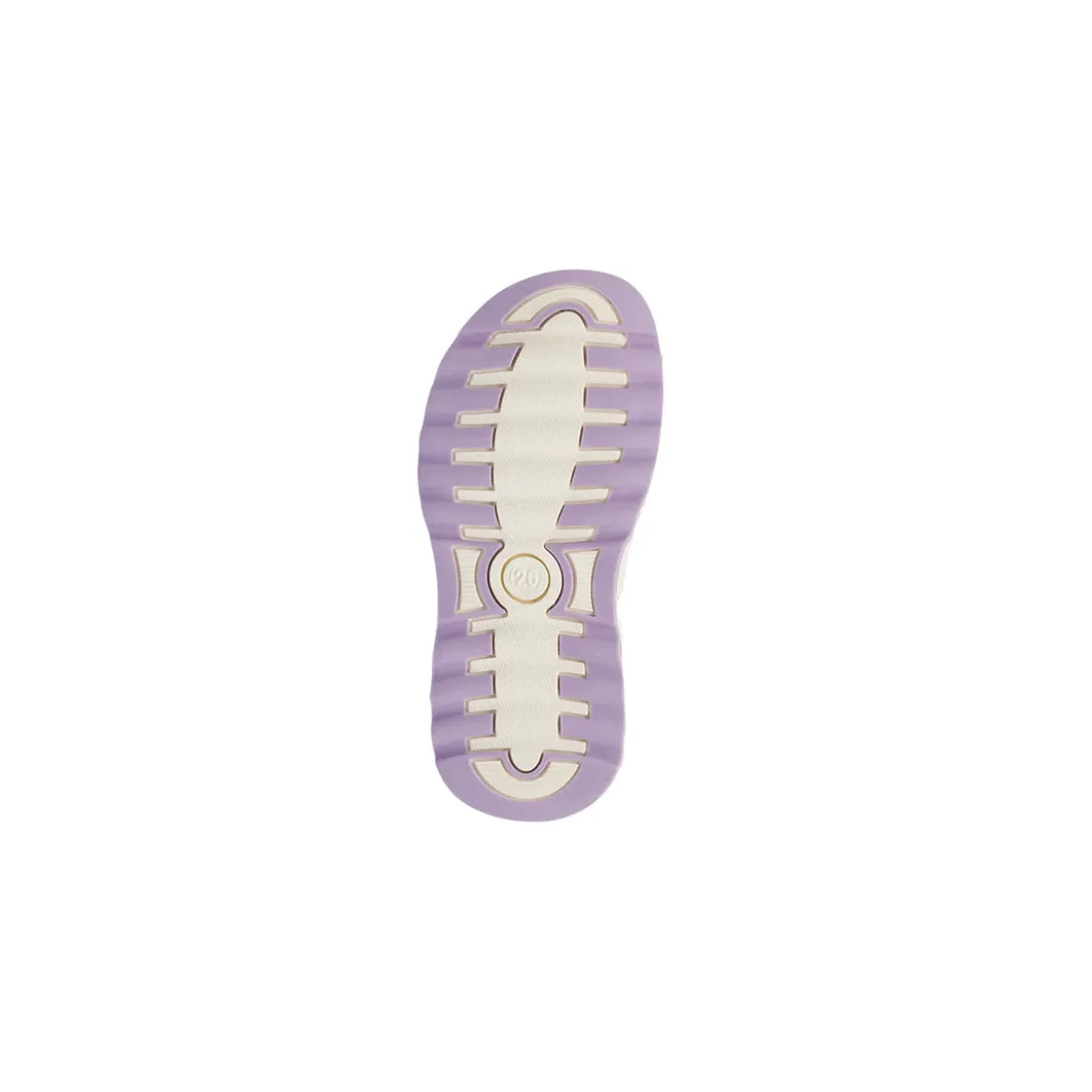 Sandali da Bambina bianchi e lilla glitter con soletta in pelle Frozen
