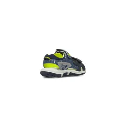 Sandali da Bambino Blu con dettagli giallo fluo Chicco