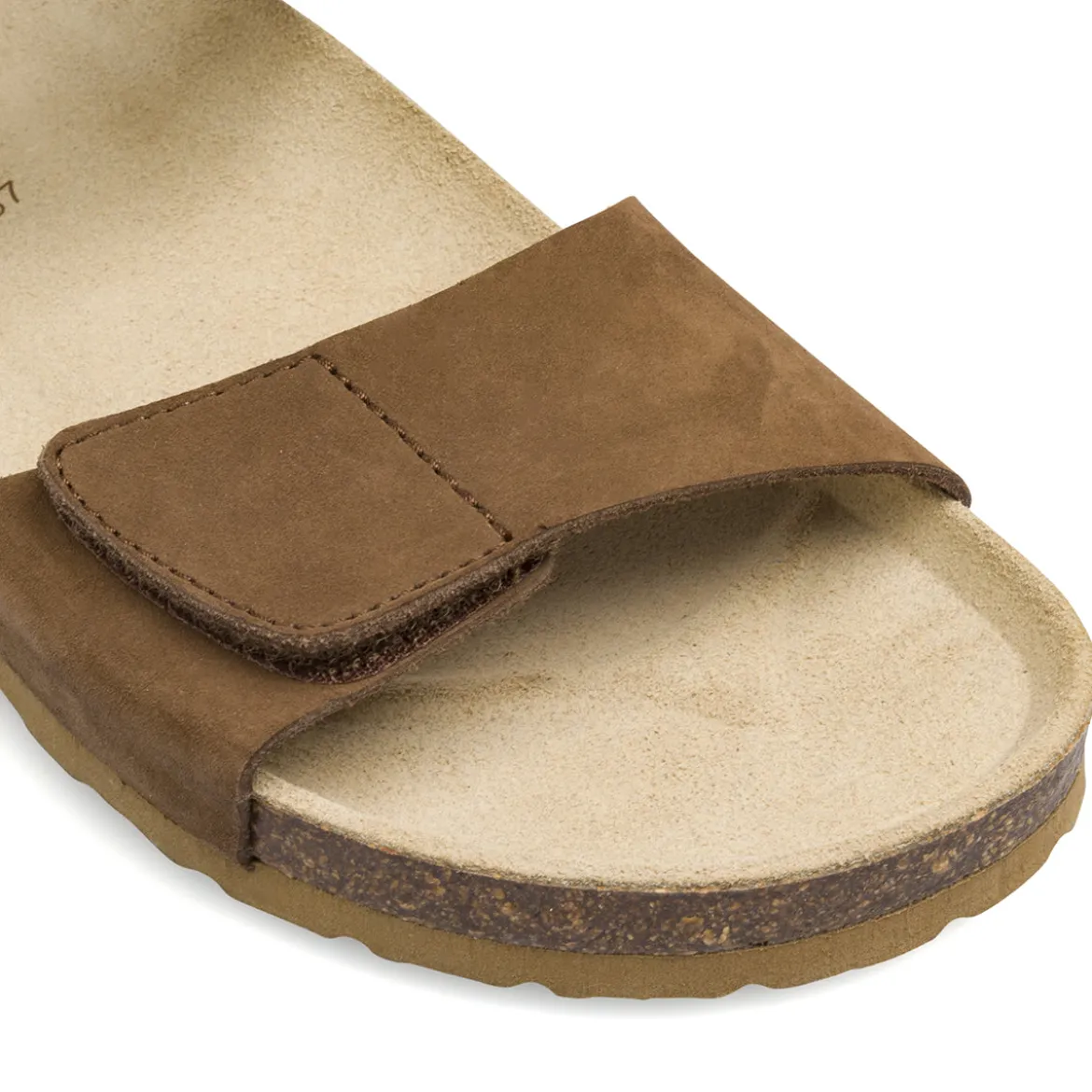 Sandali flat Marroni da Donna effetto scamosciato Lumberjack