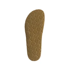 Sandali flat Marroni Donna effetto scamosciato con fibbie Lumberjack