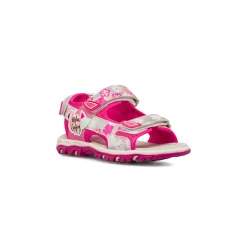 Sandali Fucsia da Bambina e Ragazza con stampa Floreale Dieci Baci