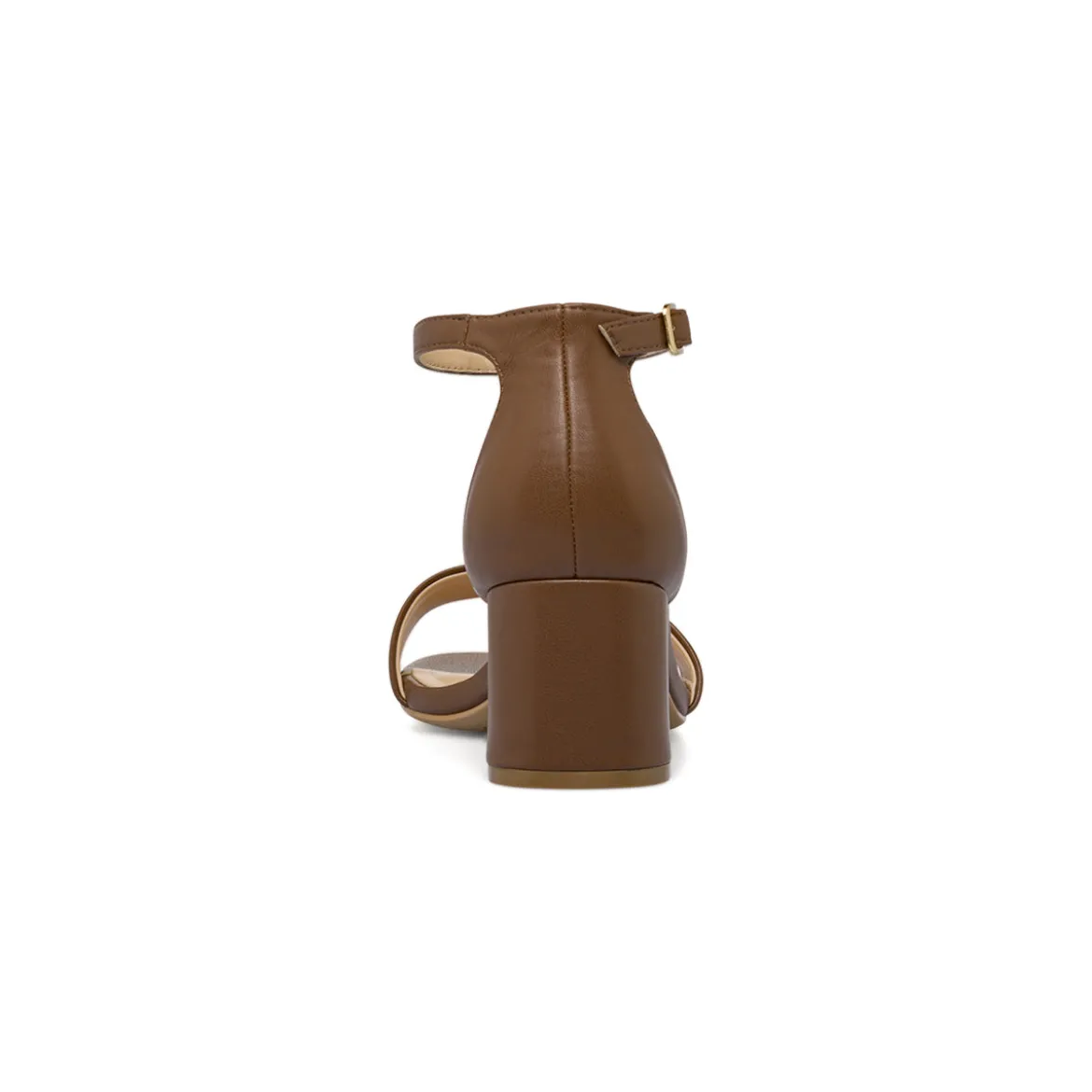 Sandali marroni da Donna con tacco a colonna 6 cm e cinturino Lora Ferres