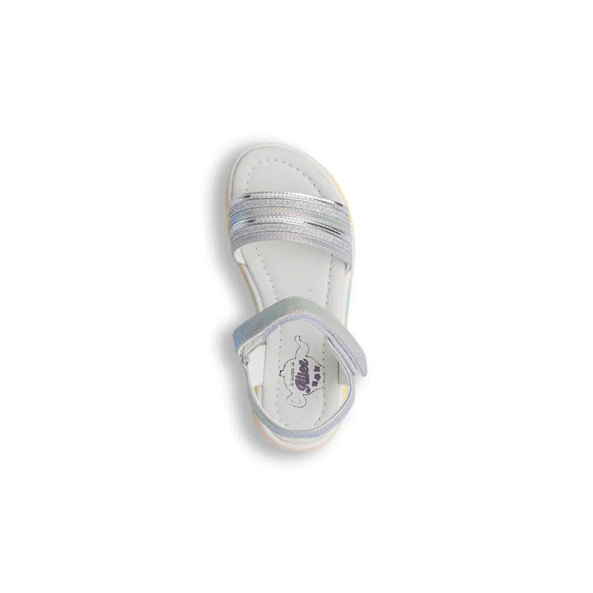 Sandali multicolore con glitter da Bambina Le scarpe di Alice