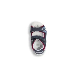 Sandali primi passi Bambino Blu con doppio strappo Chicco