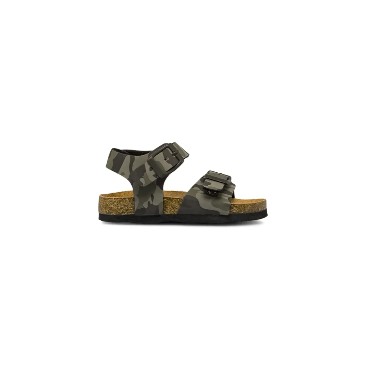 Sandali primi passi Bambino fantasia camouflage khaki Birilli&Monelli