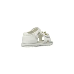 Sandali primi passi bianchi da Bambina con pizzo Le scarpe di Alice