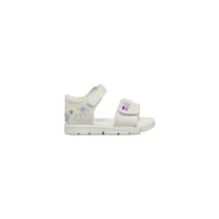 Sandali primi passi bianchi da Bambina con stelle glitter Lumberjack
